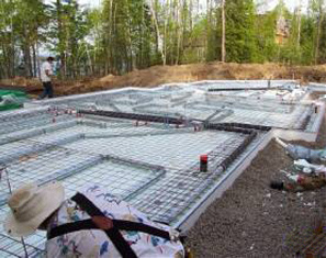 Legalett Insulated Slab and Founation Forms and Radiant Floor Heating