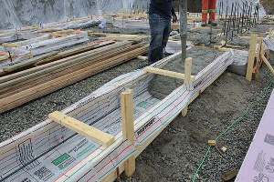 Fastfoot Fabric Formwork for Concrete Footings & Pad Edging